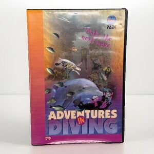 PADI Adventures in Diving DVD 2003 Scuba Training Educational Video 70832